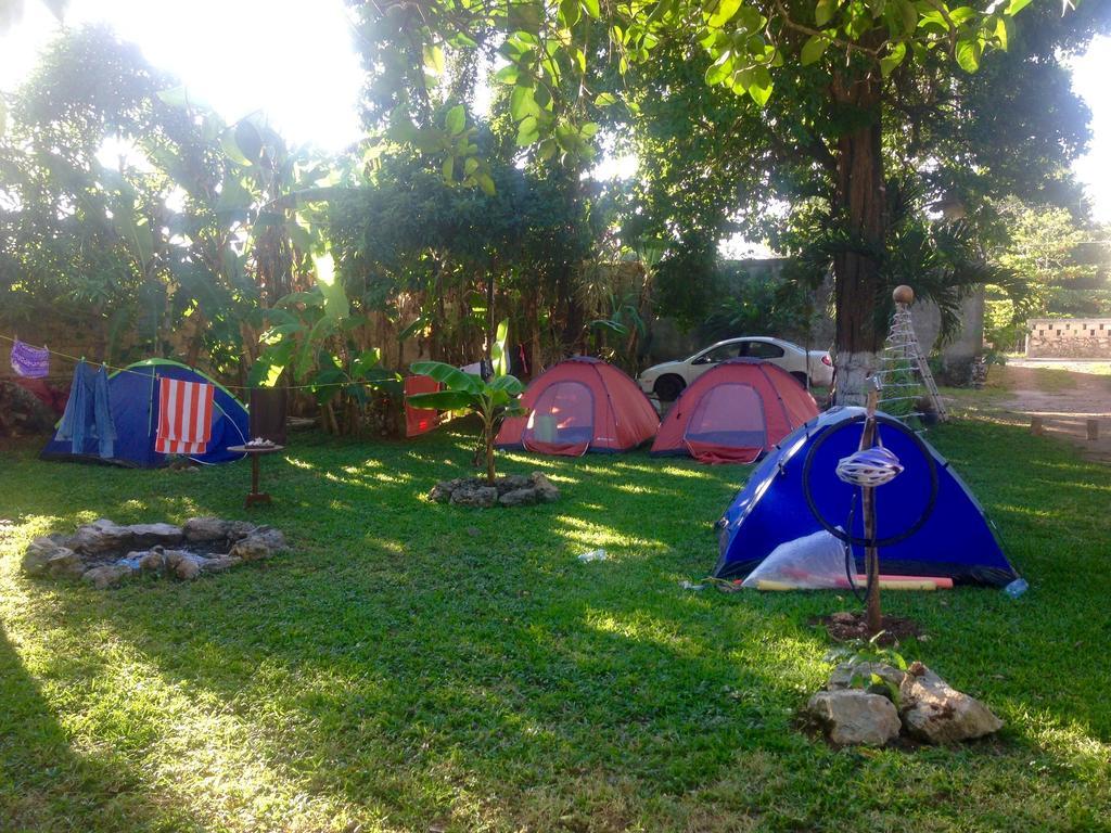 Yaxche Centro Hostal Y Camping Бакалар Стая снимка