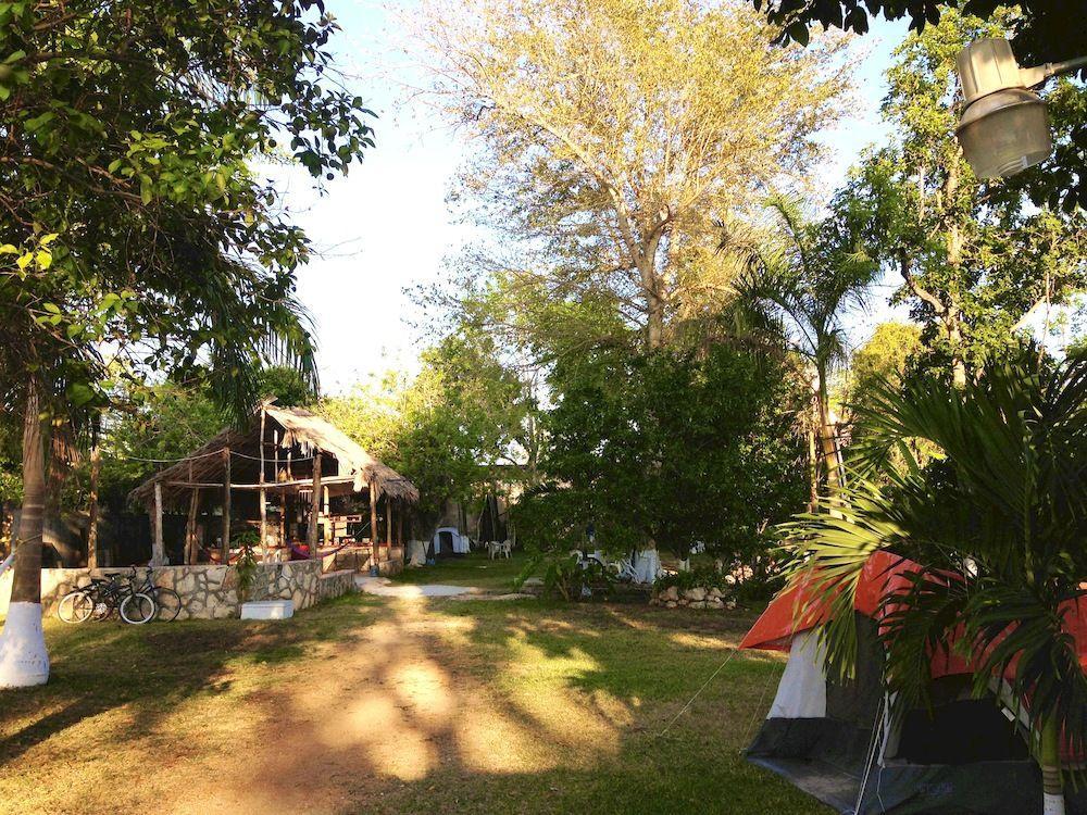 Yaxche Centro Hostal Y Camping Бакалар Екстериор снимка