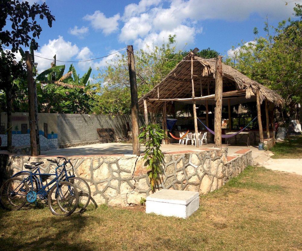 Yaxche Centro Hostal Y Camping Бакалар Екстериор снимка