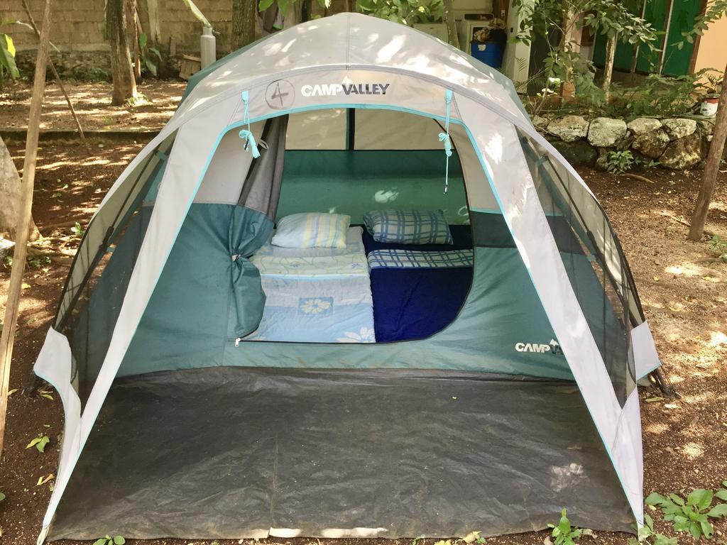Yaxche Centro Hostal Y Camping Бакалар Екстериор снимка